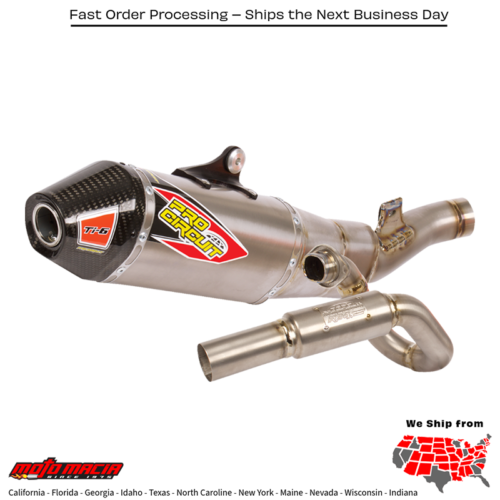 Ti-6 Ti System With Car Cap Kawasaki KX450F 2024-2025