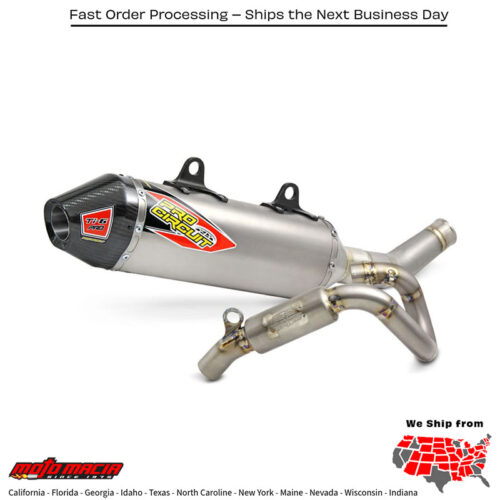 Ti-6 Pro Titanium System with Carbon Cap for KTM/Husqvarna 2017 Husqvarna FC 250