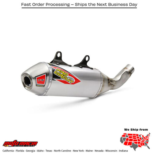 P/C T-6 S/S Slip-On Silencer Husqvarna Fe350/350c Fc350 '19 Fe 350s 20