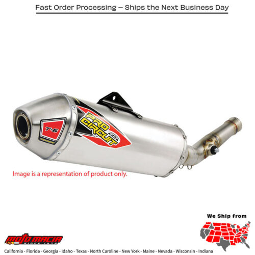 T-6 Stainless Slip-On Ktm250sxf/Hus Fc250 Husqvarna Fe 350 2019-2019 Husqvarna