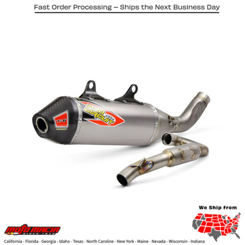 Ti-6 System with Carbon Cap for KTM 250 SX-F/Husqvarna FC 250 and Husqvarna FE 3