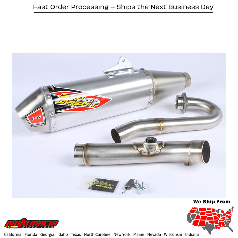 P/C T-6 Ss Exhaust System for Suzuki Rm-Z450 2015-2017