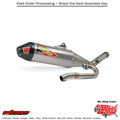 P/C Ti-6 Exhaust System for Suzuki RM-Z450 2015-2017