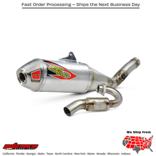 T-6 Stainless System Rmz250 '16-18 Suzuki Rm-Z250 2016-2018