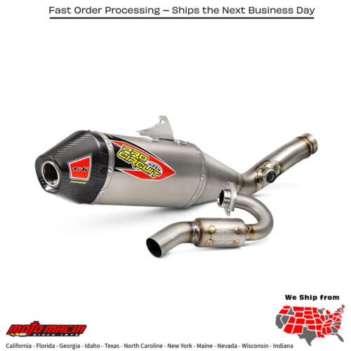 P/C Ti-6 Exhaust System for Suzuki RM-Z250 2016-2018