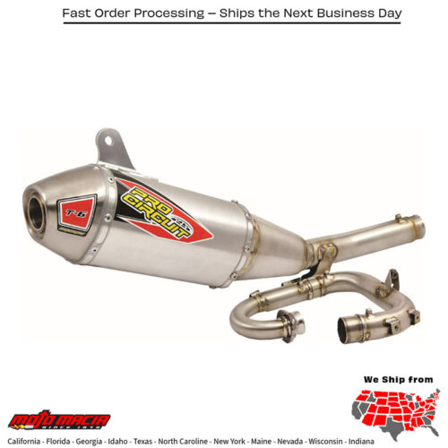 T-6 Ss Exhaust System Rmz450 '18-19 Suzuki Rm-Z450 2018-2022