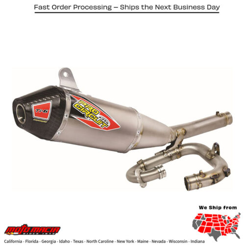 P/C Ti-6 Exhaust System for Suzuki Rm-Z450 2018-2025