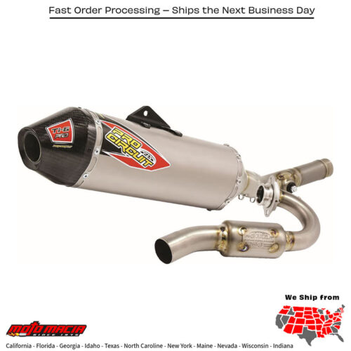 P/C Ti-6 Pro Exhaust System for Suzuki RM-Z450 2018-2024
