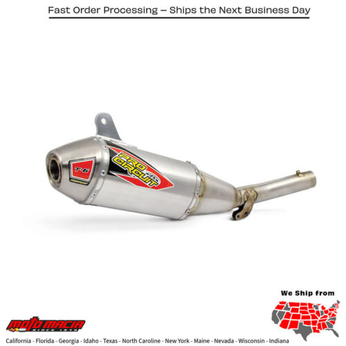 T-6 Slip-On Exhaust Yamaha Yz250f Yz250fx 2014-2016