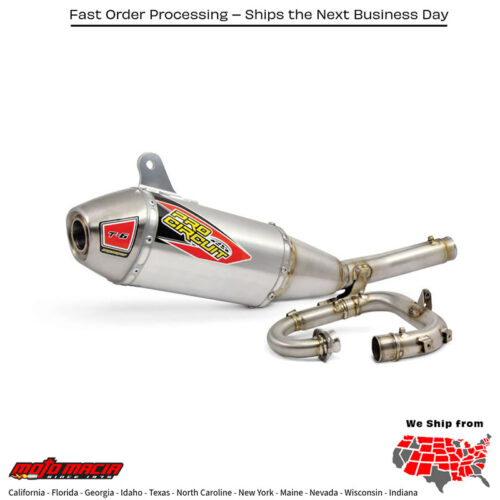 T-6 Exhaust System Yamaha Yz250f Yz250fx 2014-2016