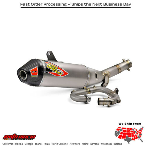 Ti-6 System W/Carbon Cap Yamaha Yz250fx 2017-2019 Yz250f 2017-2018