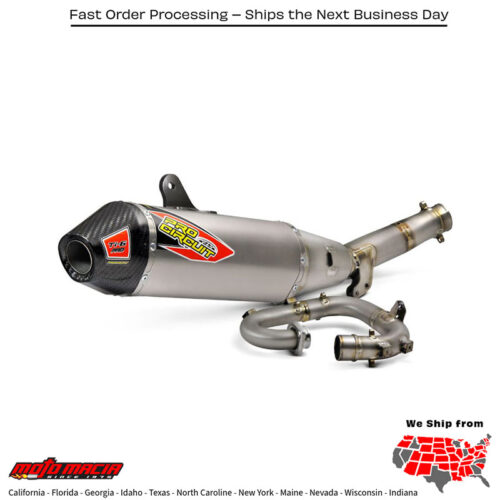 Ti-6 Pro System W/Carbon Cap Yamaha Yz250fx 2017-2019 Yz250f 2017-2018