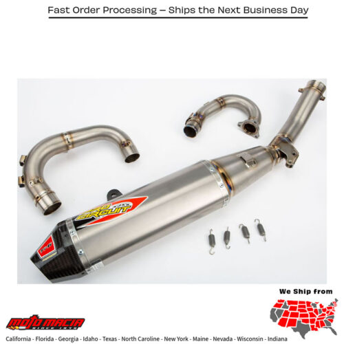 Ti-6 System W/Carbon Cap Yamaha Yz450f 2014-2017 Yz450fx 2016-2017