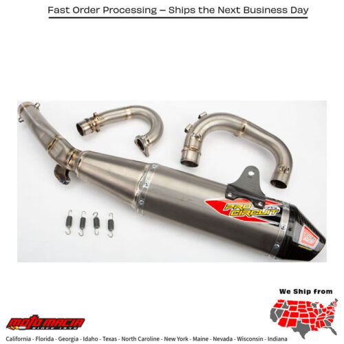 P/C Ti-6 Pro System Yz450f '14-17 450fx '16-17 Yamaha Yz450fx 2016-2017 Yamaha Y