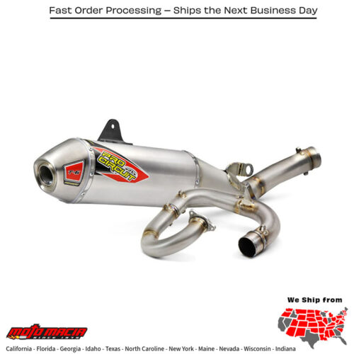 T-6 Stainless System Yz450f/Fx '18-19 Yamaha Yz450f 2018-2019
