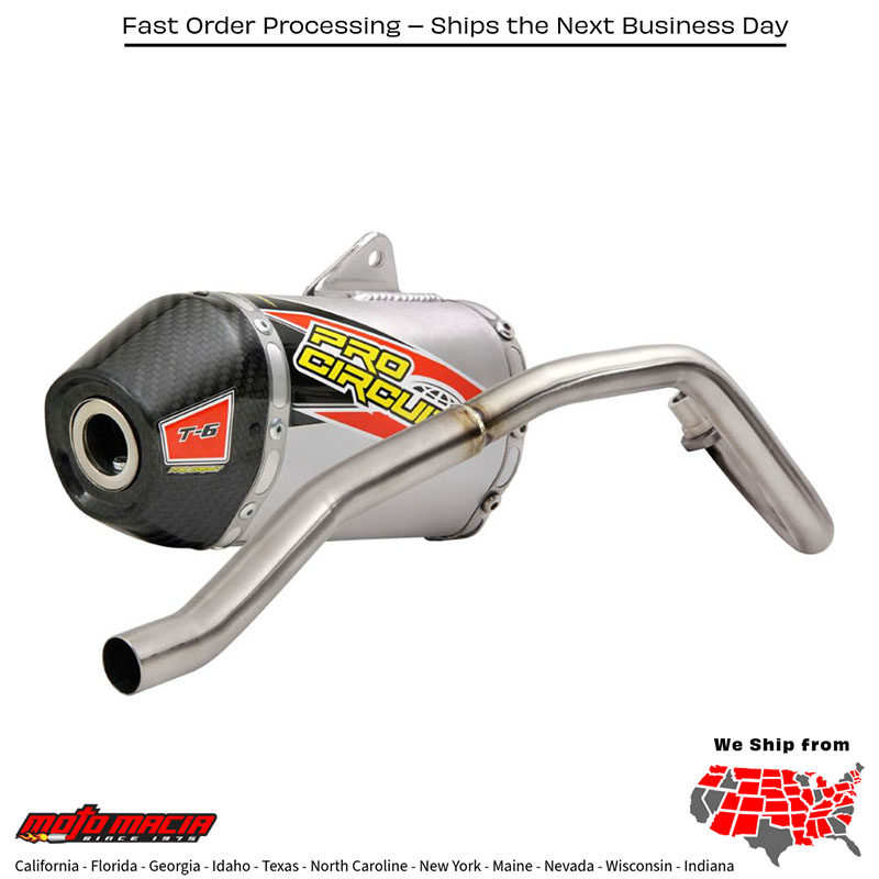 T-6 System W/Carbon Cap Yamaha Tt-R110e 2008-2020