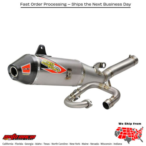 Ti-6 Ti System W/Carbon Cap for Yamaha Yz450f '23 2023-2025