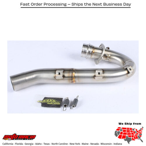 P/C Stainless Head Pipe Yz450f '08-09 Yamaha 2008-2009