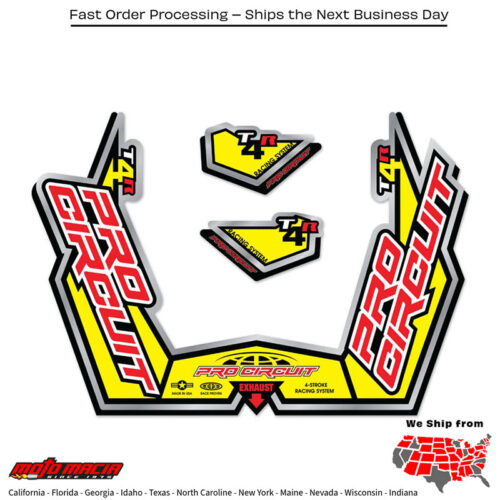 T4-Gpr Sticker Kit Replacement Muffler Stickers