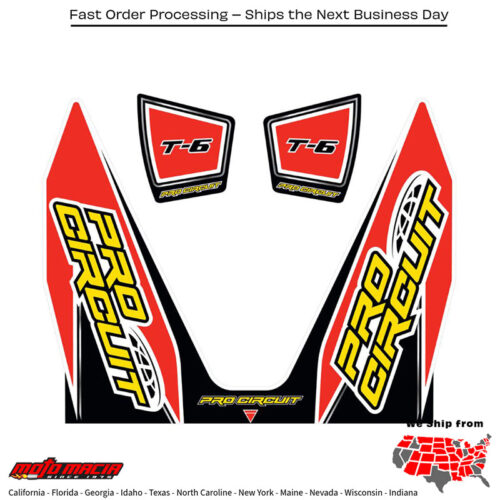 T-6 Wrap/End Cap Decal Replacement Muffler Stickers