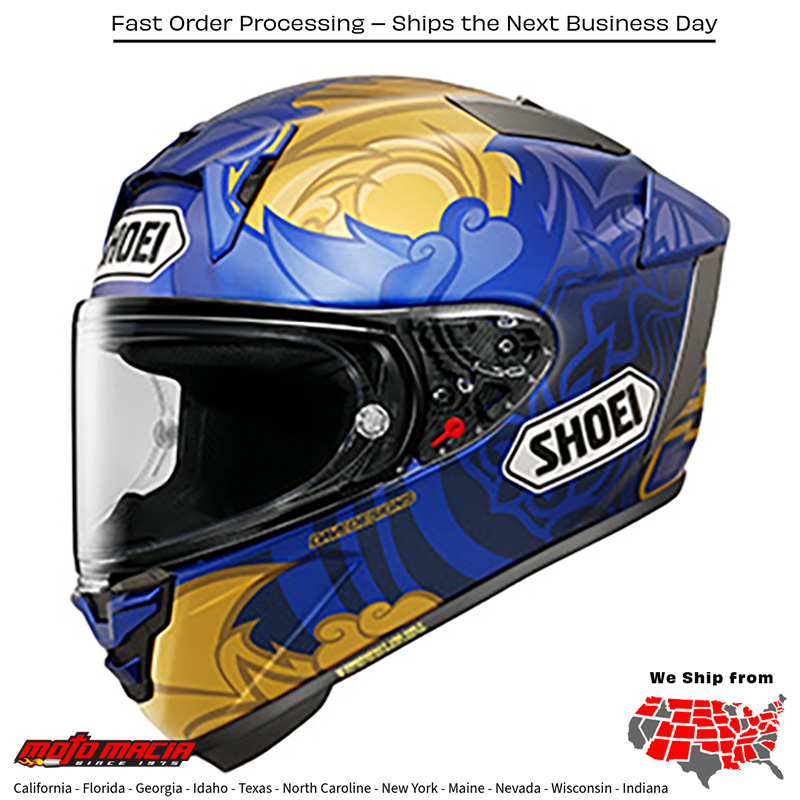 Helmet Shoei X-15 Marq Thai Tc-2