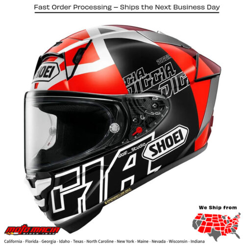 Helmet Shoei X-15 Diggia 2 Tc-1