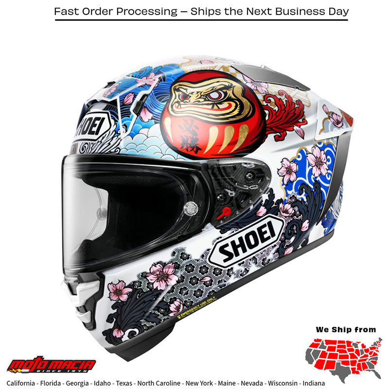 Helmet Shoei X-15 Marq Motegi5 Tc-6