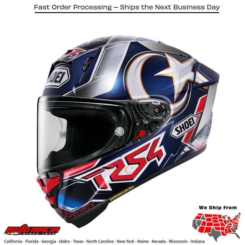 Helmet Shoei X-15 Toprak Tc-2