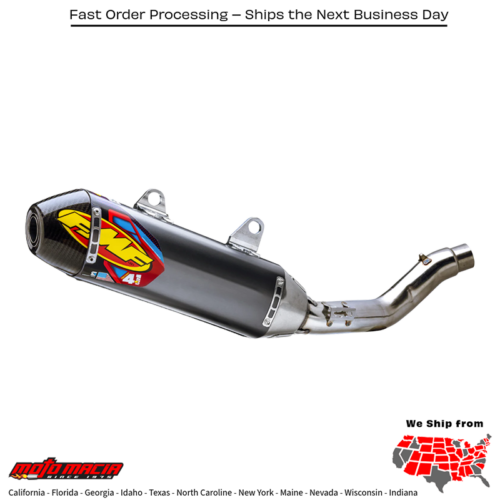 Factory 4.1 Rct Slip-On Stainless W/ Carbon Cap Ducati Desmo450 Mx 2026-202
