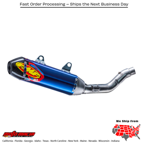 Factory 4.1 Rct Slip-On Titanium with Carbon Cap for Ducati Desmo450 Mx 2026-202
