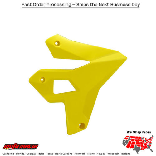 Radiator Scoops Restyling Yellow Suzuki Drz400 Dr-Z400s 2000-2024