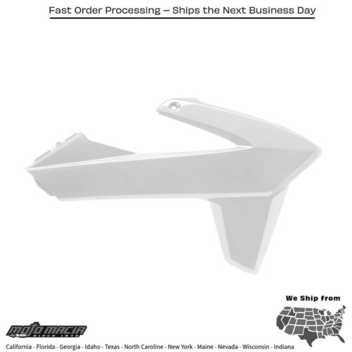 Radiator Scoops Sherco Se/Sef White Sherco 125 Se-R Factory 2025-2025 Sherco