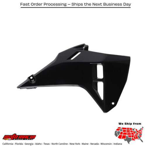 Radiator Scoops Honda Crf Black Crf450r 2025-2026 Crf250r 202