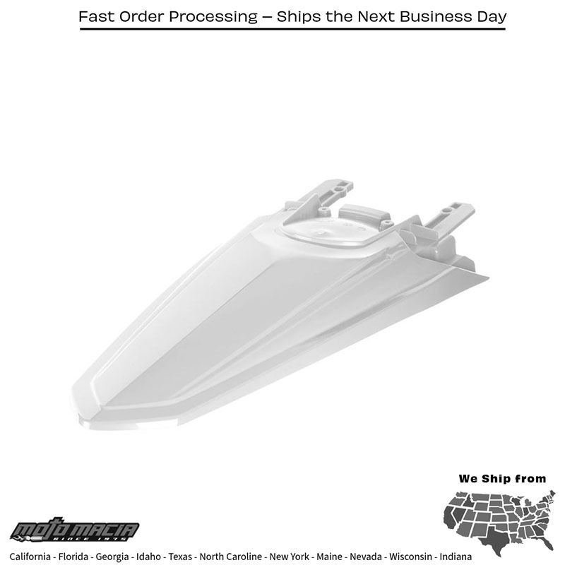 Rear Fender Sherco Se/Sef White Sherco 450 Sef-R Factory 2024-2026 Sherco