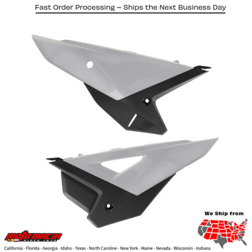 Side Panels Honda Crf White Crf250rx 2025-2025 Crf450r 2025-2