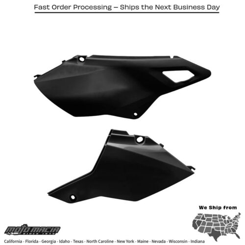 Side Panels Restyling Black Suzuki Drz400 Dr-Z400s 2000-2024