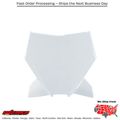 Number Plate Ktm 23-24 White 250 Sx-F 2023-2026 350 Sx-F 2023-2026