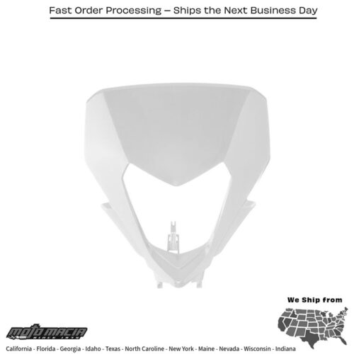 Headlight Mask Sherco Se/Sef White Sherco 125 Se-R Factory 2025-2025