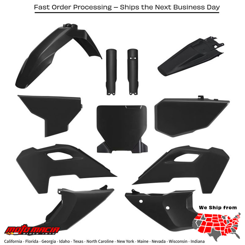 Full Kit Husqvarna White Tc 125 2023-2024 Tc 250 2023-2