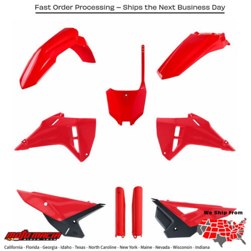 Plastic Kit Honda Crf Oem Crf450r 2025-2026 Crf250r 2025-2026