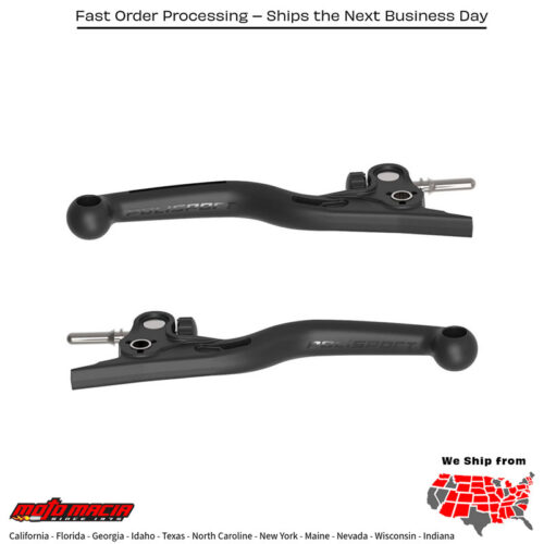 Apt Levers Black Ktm 85 Sx (17/14) 2021-2026 Husqvarna Tc 85 (17/14) 2021-2026