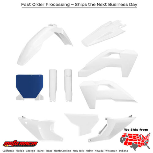 Full Plastic Kit Oem 26 Husqvarna Tc 125 2025-2026 250 2025-20