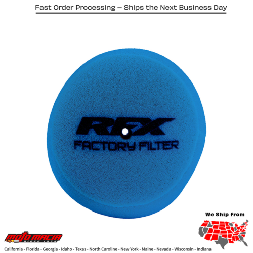 Pre-Oiled Air Filter Kawasaki Kx85 2001-2026 Kx80 1991-2007