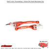 Flexible Lever Set Orange Ktm 65 Sx 2004-2011 85 Sx (17/14) 2003-2012
