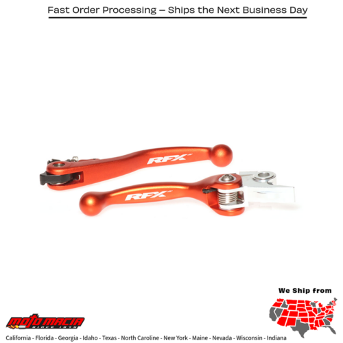 Flexible Lever Set Orange Ktm 125 Sx 2014-2015 150 Sx 2014-2015 more