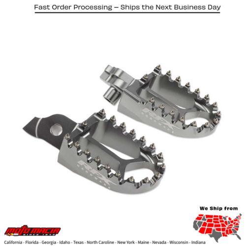 Footpegs Aluminium Suzuki Rm-Z250 2007-2009