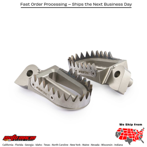 Pro Footpegs Tit/Alum Yamaha Yz250fx 2015-2017 Yz450fx 2016-2