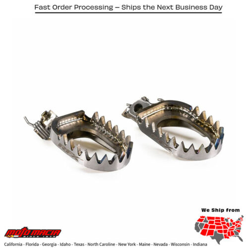 Factory Footpegs Titanium Yamaha Yz250fx 2015-2017 Yz450fx 20