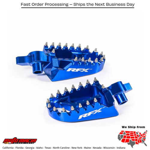 Footpegs Blue Yamaha Yz450f 2023-2026 Yz250f 2024-2026 more
