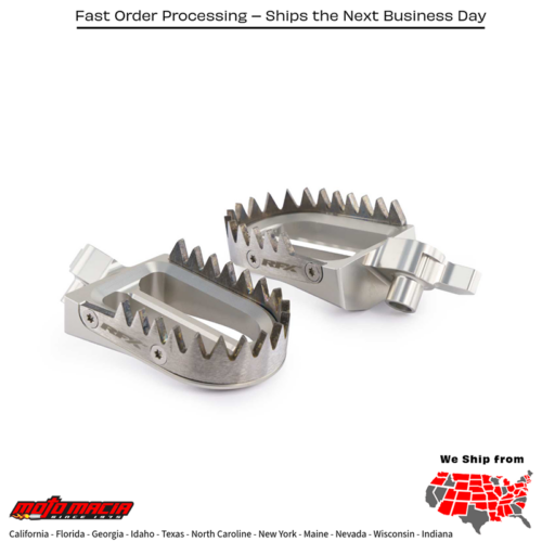 Pro Footpegs Tit/Alum Yamaha Yz450f 2023-2026 Yz250f 2024-2026